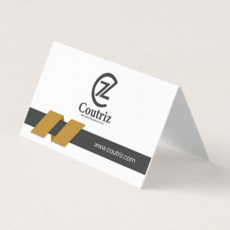 Elegantes individuelles Business-Card-Design Visitenkarten