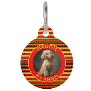 Elegantes individuelles Geschenk für Katzenliebhab Haustiermarke
