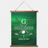 Elegantes, individuelles Golf Monogram Design