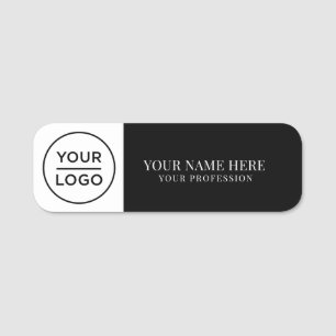 Elegantes, individuelles Logo Mitarbeiter magnetis Namensschild