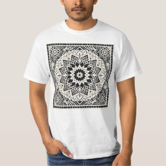 Elegantes islamisches Fliesenmuster: Ein Meisterwe T-Shirt