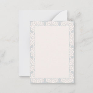 Elegantes islamisches Kunstdesign Mitteilungskarte