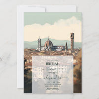 Elegantes Italien Florenz Zielort Brautparty