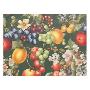 Elegantes italienisches Design mit Obst und Blume Tischdecke