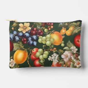 Elegantes italienisches Design mit Obst und Blume Zubehörtasche