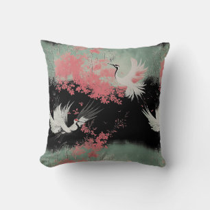 Elegantes japanisches Kranes-Krankissen Kissen