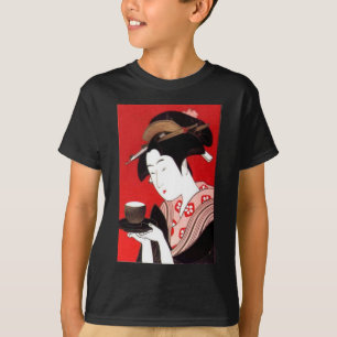Elegantes japanisches Lady Tea Feste T-Shirt