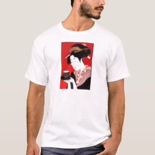 Elegantes japanisches Lady Tea Feste T-Shirt