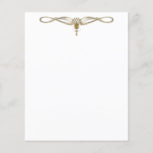 Elegantes Juwel Letterhead
