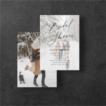 Elegantes kalligrafisches Foto Minimalistisches Br