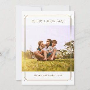 Elegantes Kariertes Foto Weihnachten