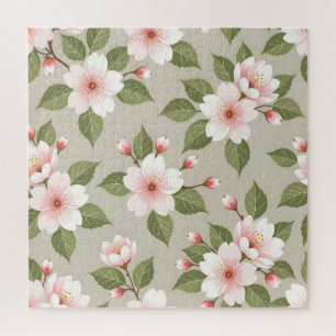 Elegantes Kirschblüten-Nahtlosmuster