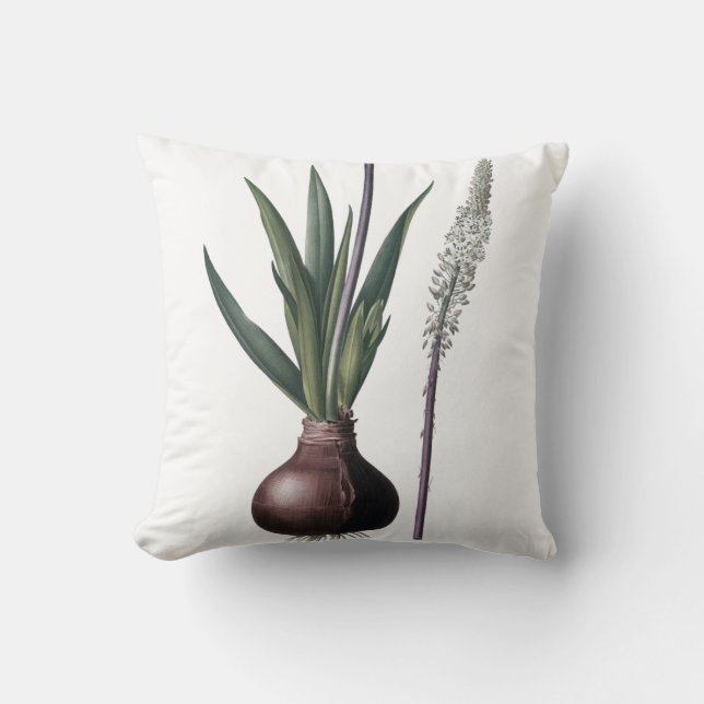 Elegantes Kissen mit seltenen botanischen (Vorderseite)