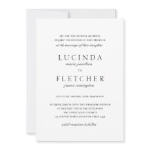 Elegantes klassisches Formal in einer Hochzeit