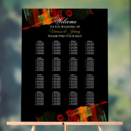 Elegantes klassisches modernes trendiges Muster #9 Acrylschild