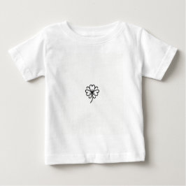 Elegantes Kleeblatt-Design für St. Patrick's Baby T-shirt