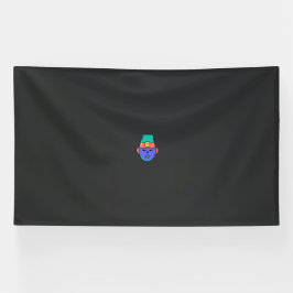 Elegantes Kleeblatt-Design für St. Patrick's Banner