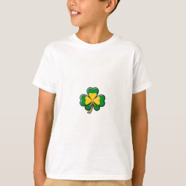 Elegantes Kleeblatt-Design für St. Patrick's T-Shirt