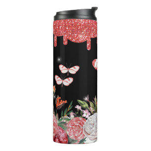 Elegantes Korallenicing Thermosbecher
