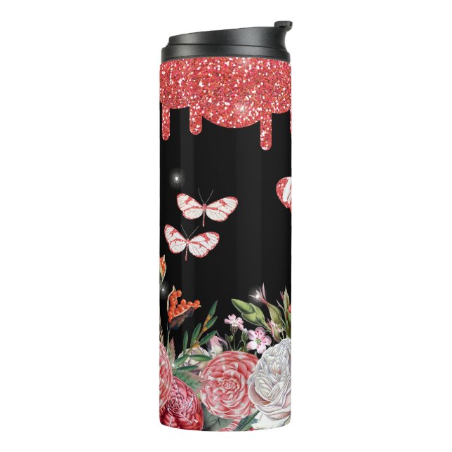 Elegantes Korallenicing Thermosbecher (Nach links gedreht)