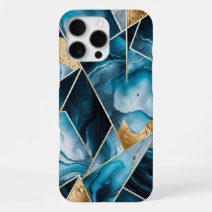 Elegantes Kupfer Weibliche opulente Türkisgoldge iPhone 16 Pro Max Hülle