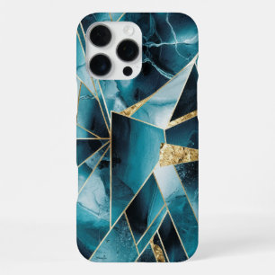 Elegantes Kupfer Weibliche opulente Türkisgoldge iPhone 16 Pro Max Hülle