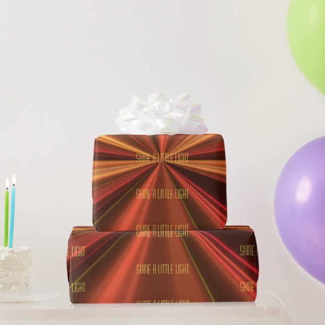 Elegantes Kupfermetallic-Muster Schönes, stilvolle Geschenkpapier (Partygeschenke)