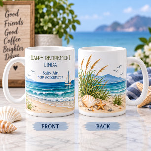Elegantes Küstenmeer-Rentengeschenk als Andenken Kaffeetasse