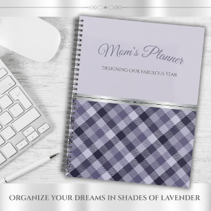 Elegantes Lavendel-Karorock-Boutique-Designer-Mode Planer