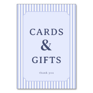 Elegantes Lavendel-Serif-Karten- & Geschenke-Schil Tischnummer