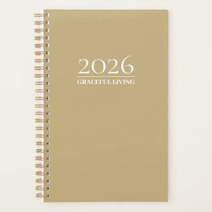 Elegantes Leben Wellness-Planer für 2026 Planer