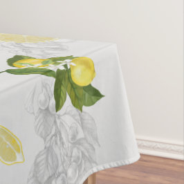 Elegantes Lemon Summer Tablecloth Tischdecke