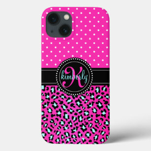 Elegantes Leopard-Druck-Rosa punktiert Girly title_seo2