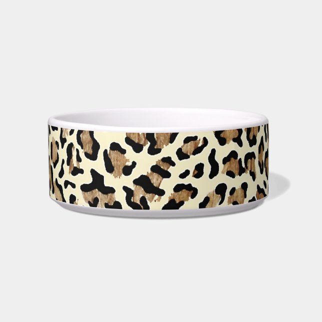 Elegantes Leopard-Rosa nobel Napf (Vorderseite)