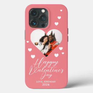Elegantes Liebe Happy Valentine Day Family Foto Case-Mate iPhone Hülle