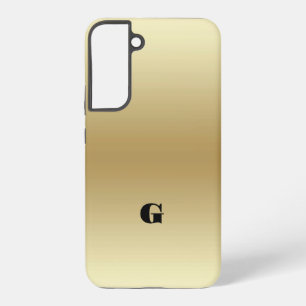 Elegantes Light Gold Teal Samsung Galaxy Hülle