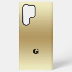 Elegantes Light Gold Teal Samsung Galaxy Hülle