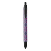 Elegantes Lila Gewebe mit gelbem Blumenmuster