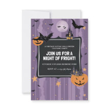 Elegantes Lila Halloween-Kostüm-Party