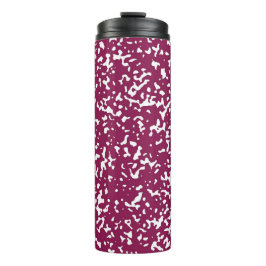 Elegantes Lila Kompositionsbuch  Thermosbecher
