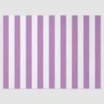 Elegantes, Lila Lilac Weiß gestreiftes Muster Seidenpapier<br><div class="desc">Einfach gestreiftes Packpapier - perfekt für Hochzeiten, Brautpartys und Geburtstage.</div>