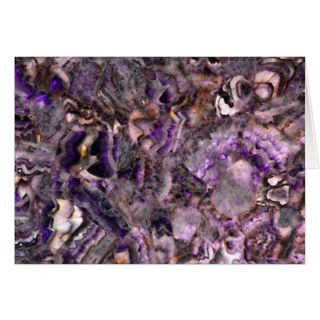 Elegantes lila Marmormuster aus Quarzstein (Vorderseite (Horizontal))
