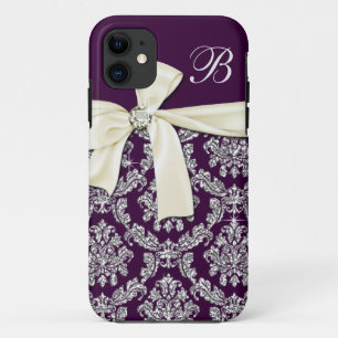 Elegantes lila silbernes Case-Mate iPhone hülle