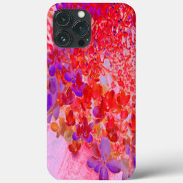 Elegantes Lila und Orange Limelight Hydrangea Case-Mate iPhone Hülle
