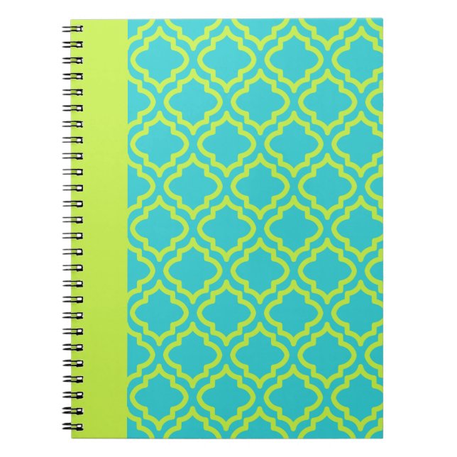 Elegantes Limones Notebook Notizblock (Vorderseite)