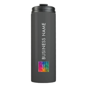 Elegantes Logo für moderne Minimalistische Vorlage Thermosbecher
