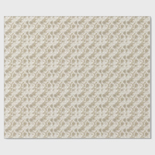 Elegantes Luxus-Blumen-Paisley-Designmuster Kunst Geschenkpapier