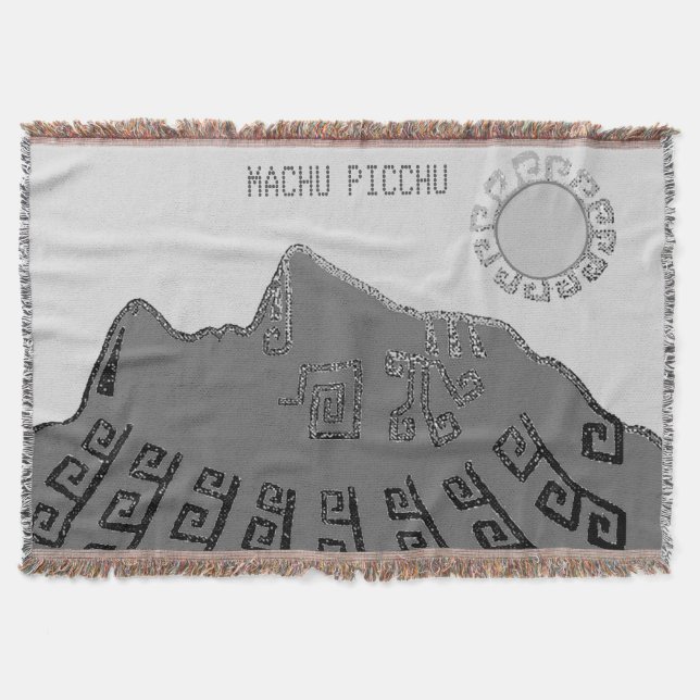 Elegantes Machu_Picchu Cusco Peru Decke (Vorderseite)