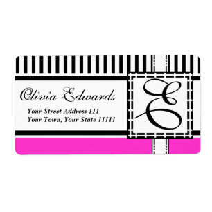 Elegantes magentarotes und schwarzes