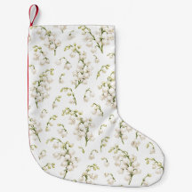 Elegantes Maiglöckchen-Blumenmuster